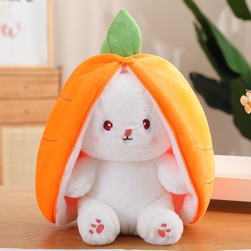 Hot Sale High Quality Strawberry Carrot Bunny Plush Toy Baby Accompany Sleeping Stuffed Rabbit Animal Plush ToysStrawberry Carrot Bunny,Plush Toy,Stuffed Rabbit Animal