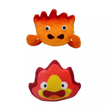 Calcifer Fire Plush Toy Moving Castle Cute Plush Doll Sofa Pillow Soft Stuffed Toy Doll Christmas Birthday Gift For Children Plush Toy,Pillow Soft Stuffed Toy