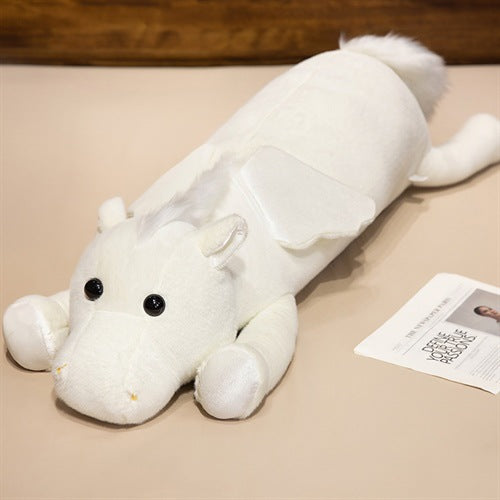卡通天使白马床边长枕靠垫超柔软毛绒大象年玩具 - Buy Soft Plush Horse Toy pp Cotton Filling Toy unisex Stuffed Animal comforting Plush Toy high Quality Plush Toy Product on Alibaba.com