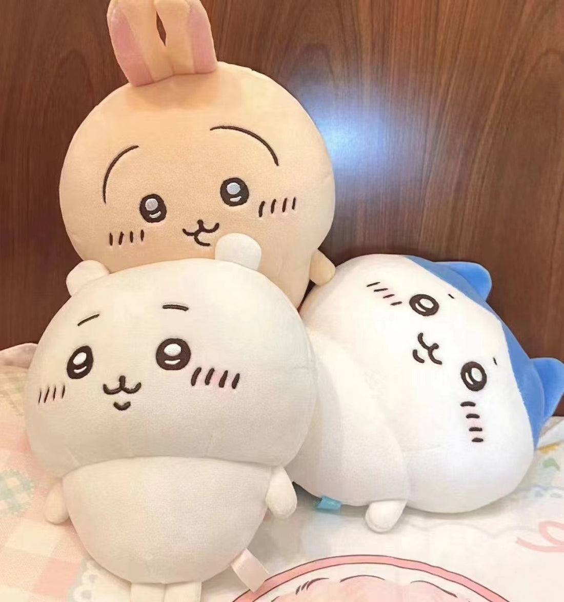 Sweets Rabbit Plush Dolls Soft Kawaii Anime Cartoon Bag Pendant Children Gifts Mini Plush Toys  Sanrio Cross-dressing Stuffed Animals cute Plush Keychain Bag Pendent cute Cartoon Plush Toy