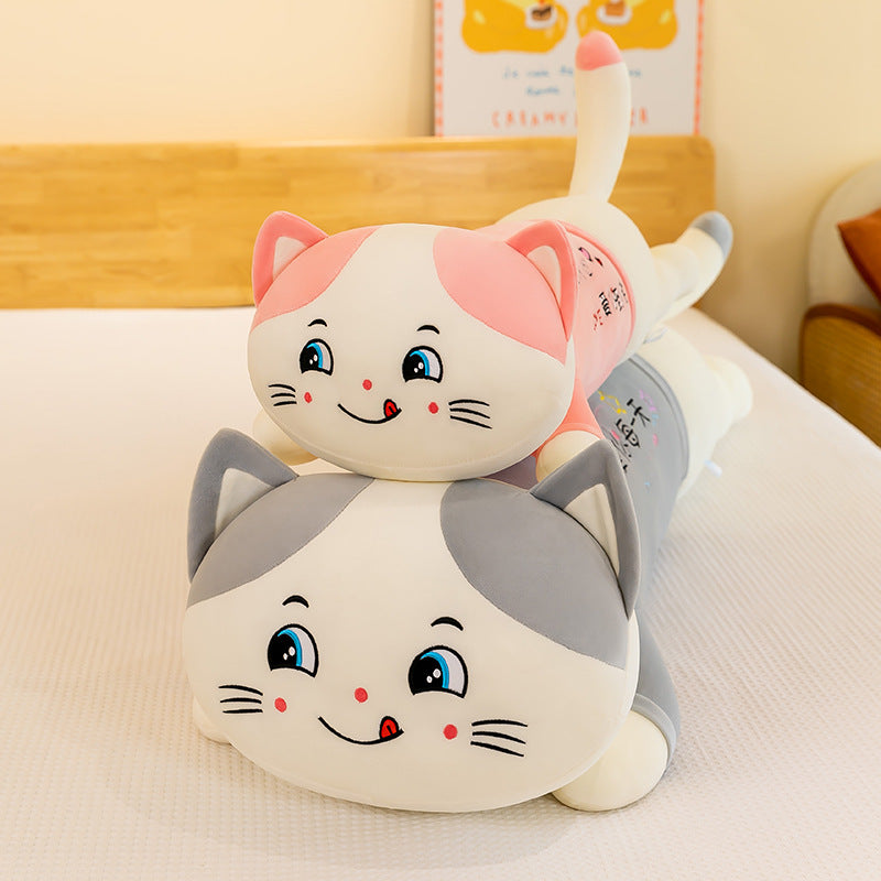 Lying Cat Plush Pillow Stuffed & Plush Toy Animal Cat Plush Pillow Cat Plush Toy,Cat Plush Pillow,Animal Plush Pillow