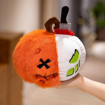 Wholesale Halloween pumpkin dolls, new crossover cute decorative toys, cartoon plush toys, bat dolls