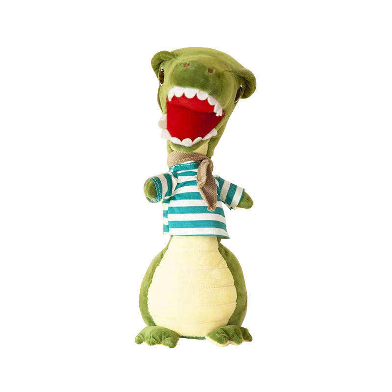 Singing and talking dinosaur plush electronic plush toy, interactive, repeats your words, plush animal dragon plush toy, children's gift.