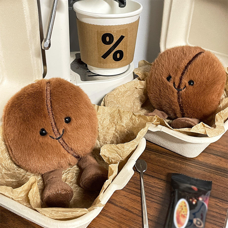 Buy cotton bean plush toys, cute plush toys, coffee bean plush toys, custom plush animal toys, coffee bean toy animals, and other coffee bean toy animals.