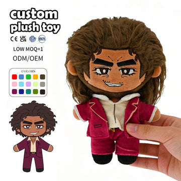 Buy plush toys featuring charismatic characters, cartoon plush dolls, collectible plush figurines, high-quality plush gifts, uniquely designed plush toys, and fan-related plush toys.