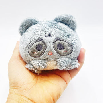 8cm plush raccoon toy manufactured by a high-quality manufacturer