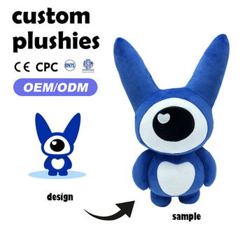 Buy Custom Anime Plush Toys oem Odm Plush Doll make Your Own Plush Doll custom Made Soft Stuffed Animals Doll super Soft Plush Toys pp Cotton Filled Plush cotton Material Plush custom Plush Animals anime Plushies Wholesale Product
