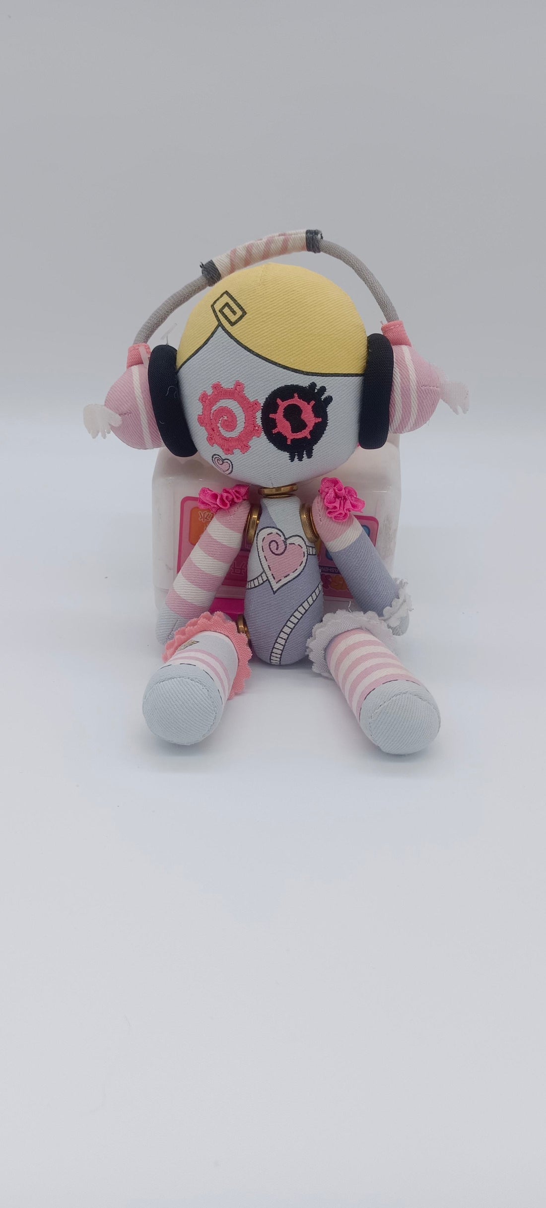 2026 Beautiful Gift Plush Toys, Plush White and Pink Character Toys