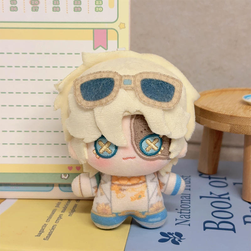 Purchase a custom-made 10cm cotton plush keychain featuring a K-pop doll. This unique K-pop plush keychain is softly filled and made of cotton fabric.