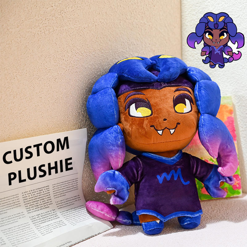 Buy Cotton Stuffed Toy plush Zodiac Sign Doll custom Zodiac Sign Scorpio Plush Doll desktop Ornament For Kids custom Stuffed Toy Manufacturer Product