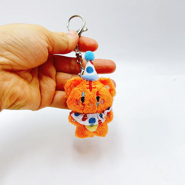 Custom OEM ODM 5cm Mini Plush Animal Toy Plush Bear Keychain