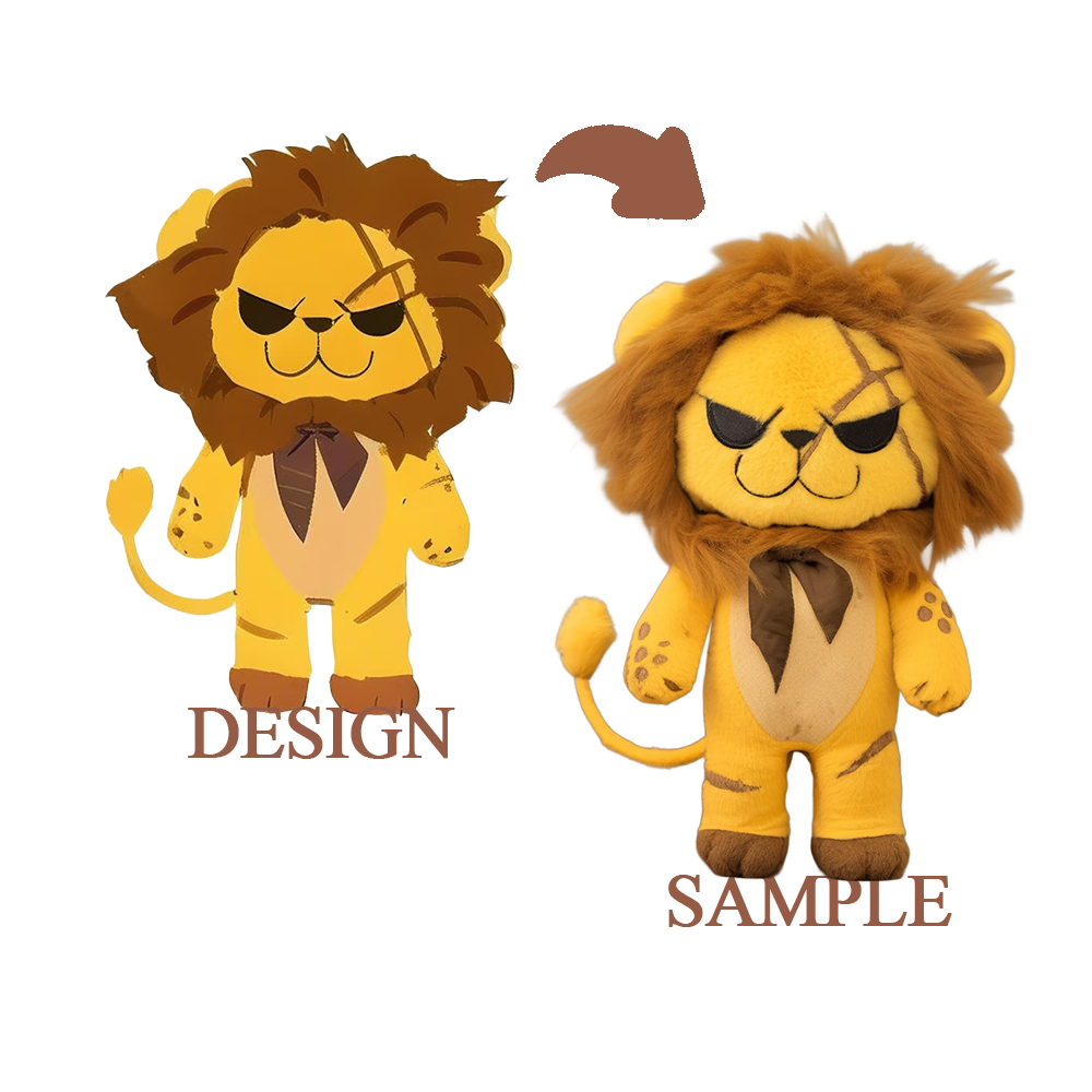 High-quality plush custom animal toys, book illustrations, and gift wrapping for theme parks