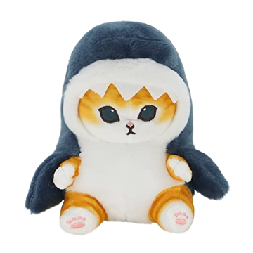 Buy Tempura Fried Shrimp Shark Cat Plush Toy Pendant animal Plush Toys Soft Toy Pillow shrimp Shark Cat Product