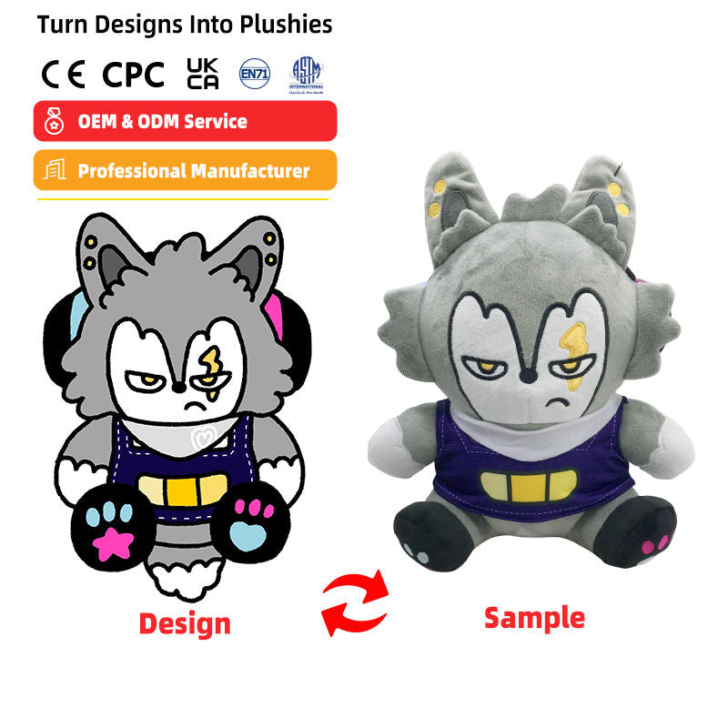 Buy Plush Toys Custom Made Customizable Soft Toys Drawing To Plush Plush Doll Custom Product