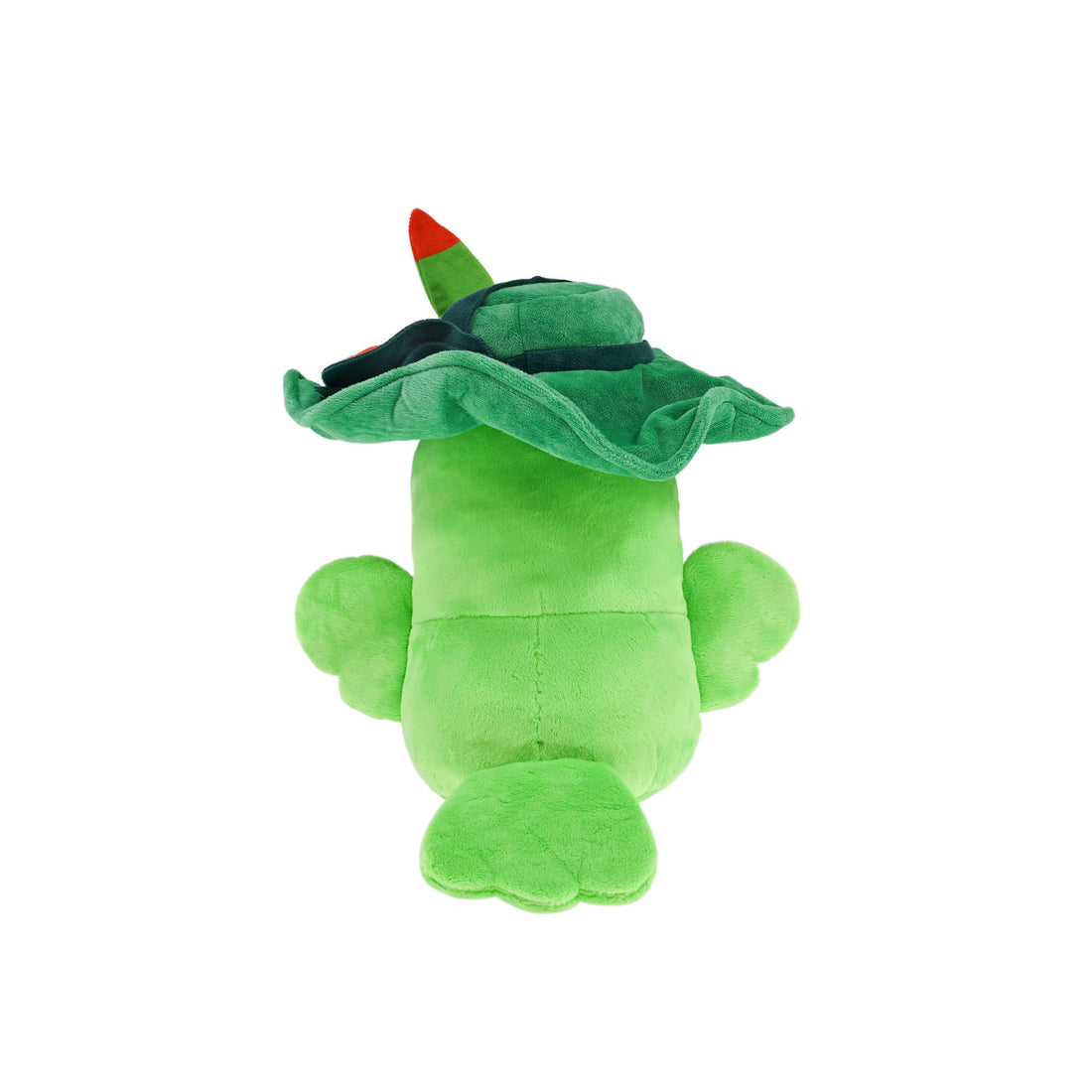 OEM ODM Chic Hat with Rose Parrot Plush Toy, Finely Embroidered Plush Fabric, Children's Gift