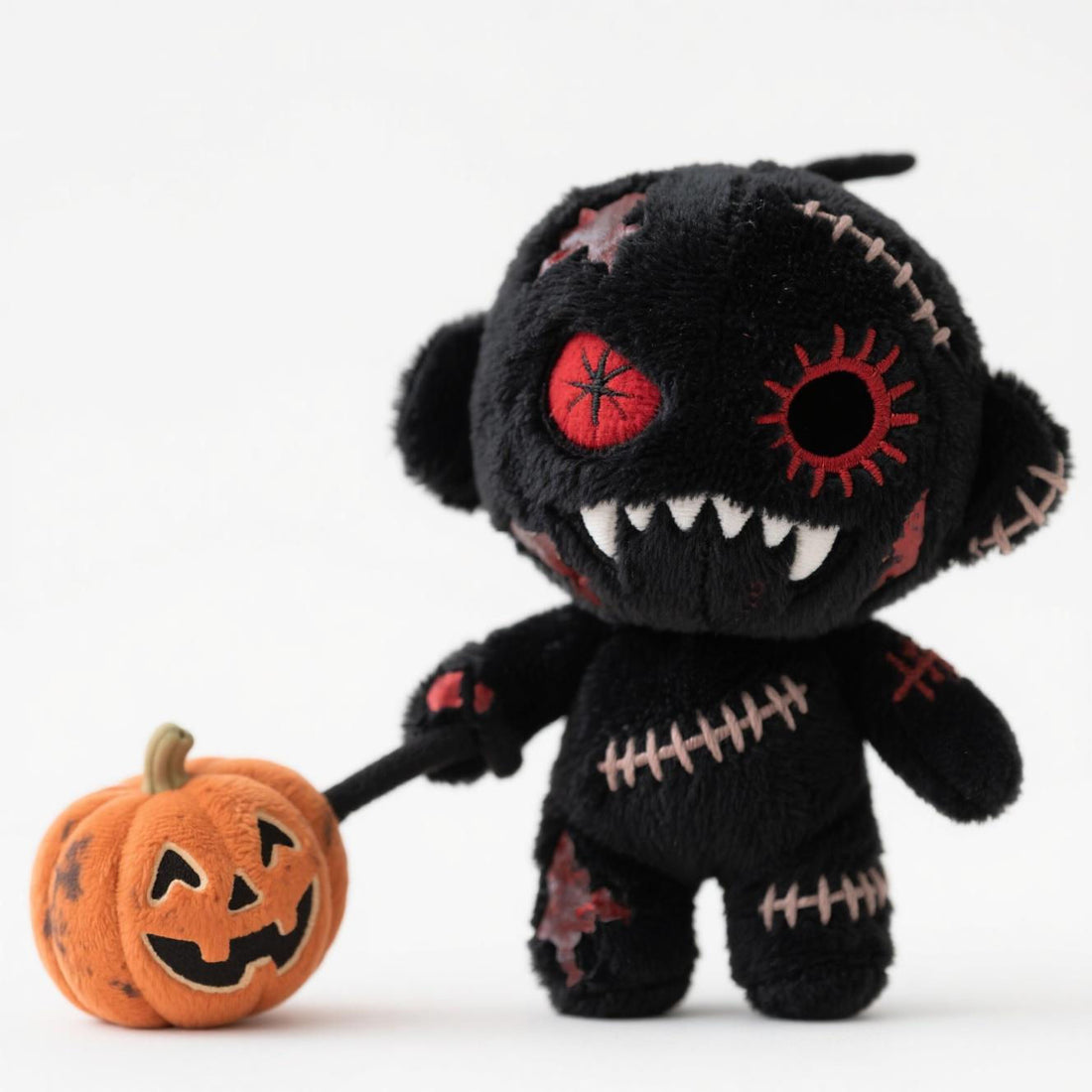 Custom-designed Halloween-themed plush toys