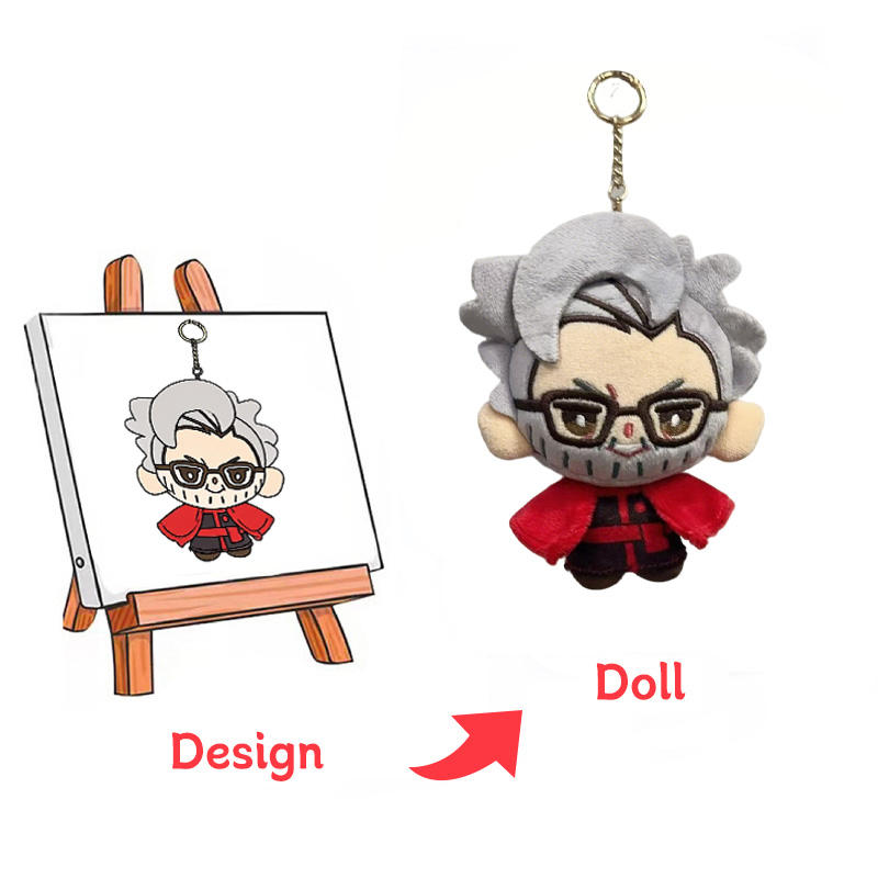 Buy Customized Plush Keychains high-quality Cute Keychains manufacturer Direct Plush Toys personalized Plush Keychain Toys cute Plush Toys For Gifts Product