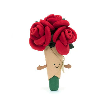 Plush toy roses and romantic roses plush velvet red rose bouquets plush series plush toy roses