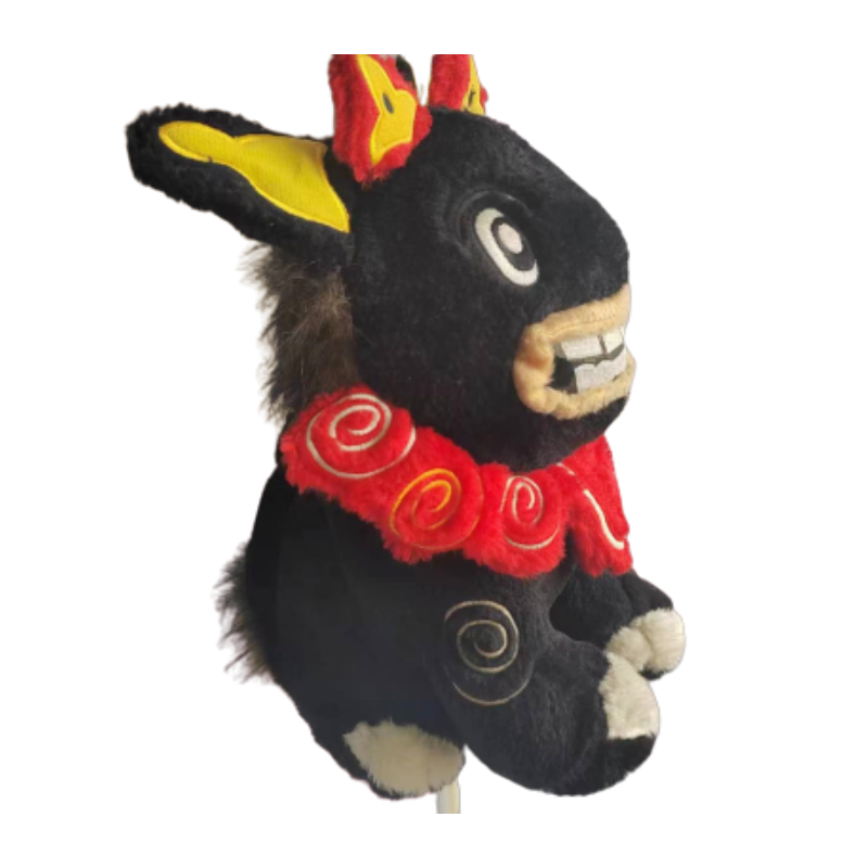 Personalized plush lion toy golf ball head driver cover