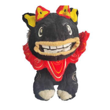 Personalized plush lion toy golf ball head driver cover