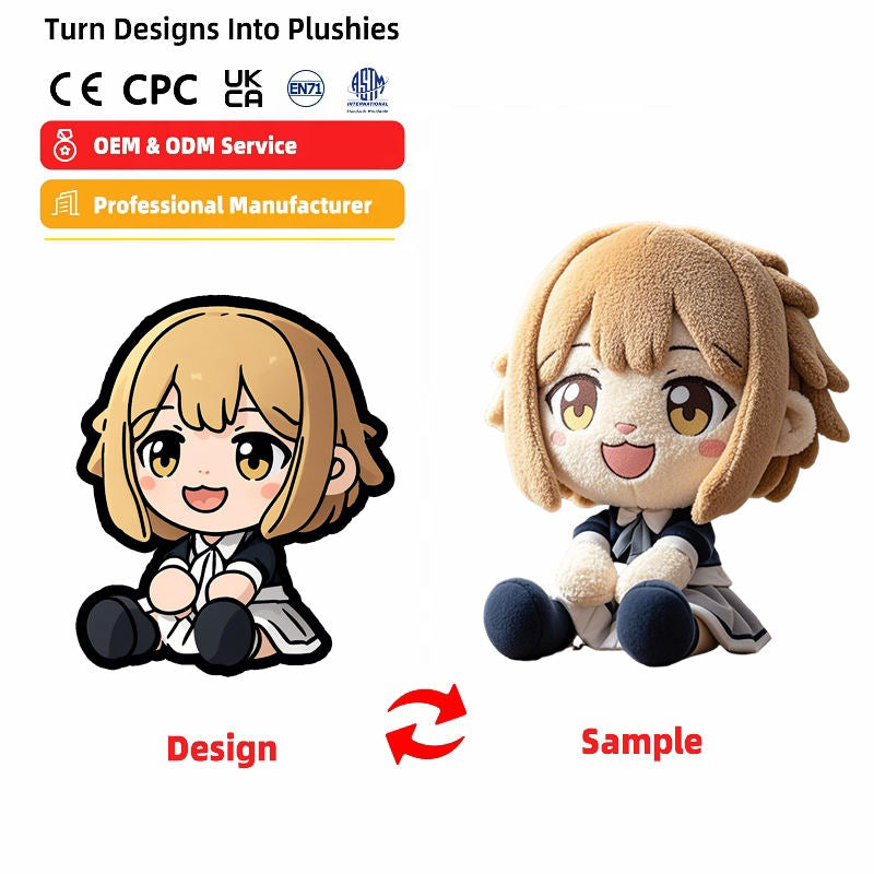 Buy Cute Toy Stuffed Anime Plush Manufacturer Personalized Plush Toy Custom Plush Dollsn Product