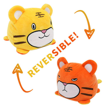 Hot-selling plush animal toys, sensory toys, stress relief plush animals, reversible plush toys
