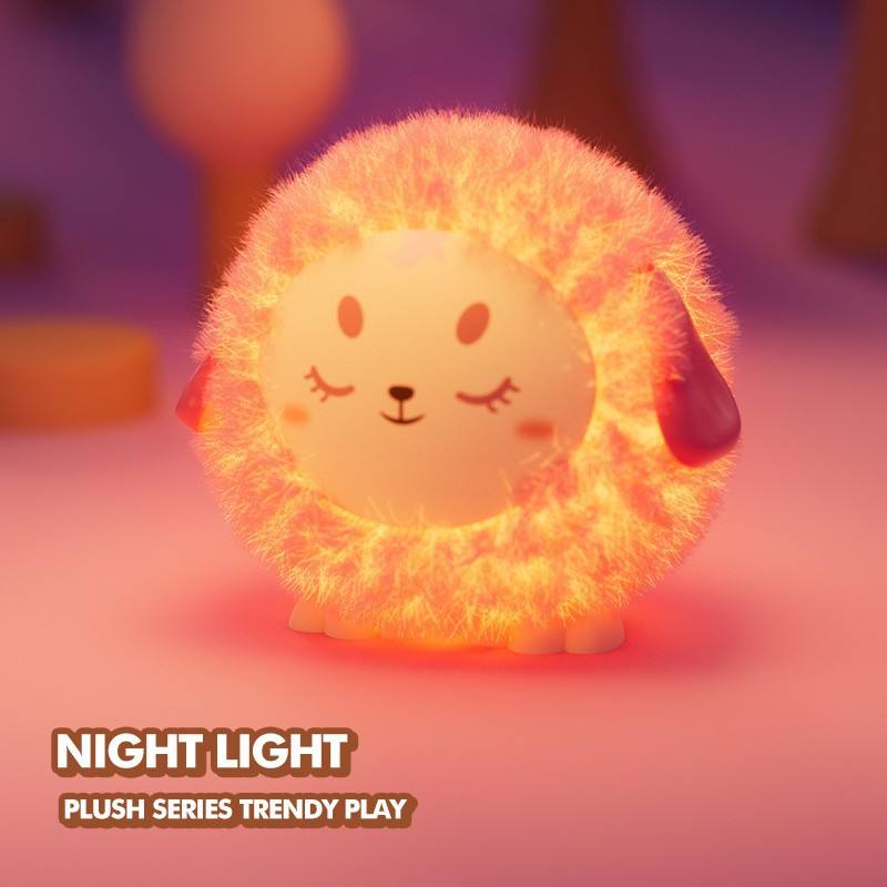2026's Most Popular Mini Plush Assembled DIY Plush Doll with Velvet Bean Decorations and Light-Up Cute Toy