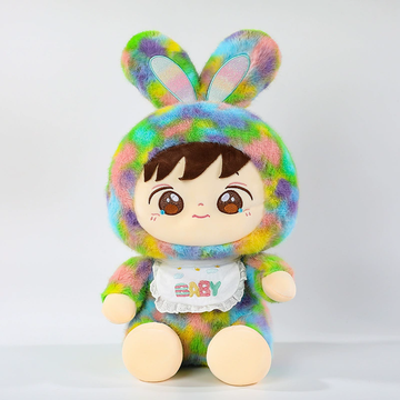 Buy Plush Little Bunny Toy Colorful Bunny Doll Comforting Sleep Companion Rabbit Product o