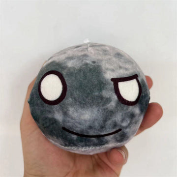 Sun and Earth Plush Toy, Custom Cartoon Sun and Earth Plush Toy, Venus Astronaut, Walnut Color