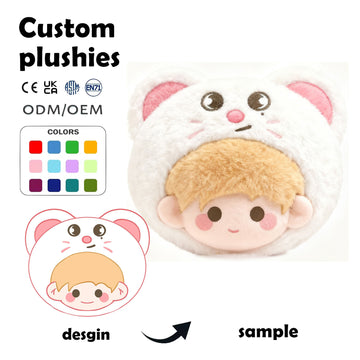 Custom plush toy manufacturer, providing OEM/ODM custom plush toys and personalized plush animal toys.