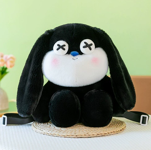 Hot-selling long-eared rabbit plush toys, white rabbit, green rabbit plush toys, custom plush toys.