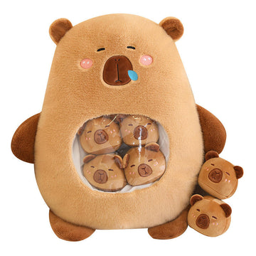 Super soft capybara plush doll pillow 6 cute capybara plush animal plush character toy doll pillow toy
