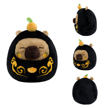 2026 Kawaii Egg-Shaped Capybara Plush Toy, Super Soft Material, Children's Pillow, Sleep Companion, Wholesale