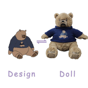 Buy Custom Plush Stuffed Animal soft Toy Plushie Design plush Toy From Photo plush Pillow Design custom Plush Animal Doll Product